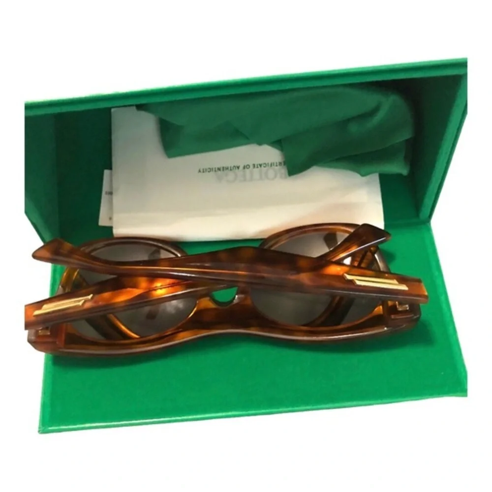 Bottega‎ veneta bv1061s havana brown sunglasses new with hard green case new
